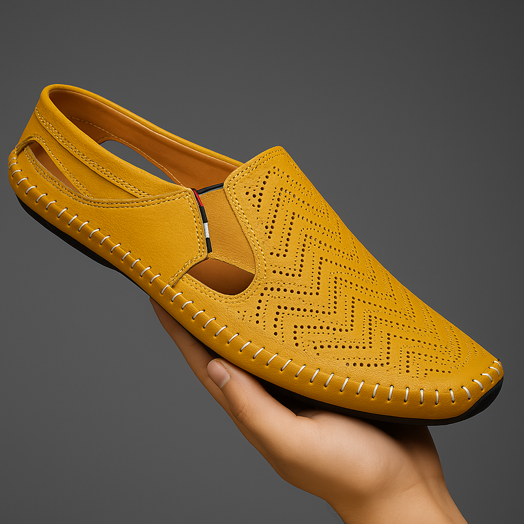 Akiva - Sandale en cuir confortable