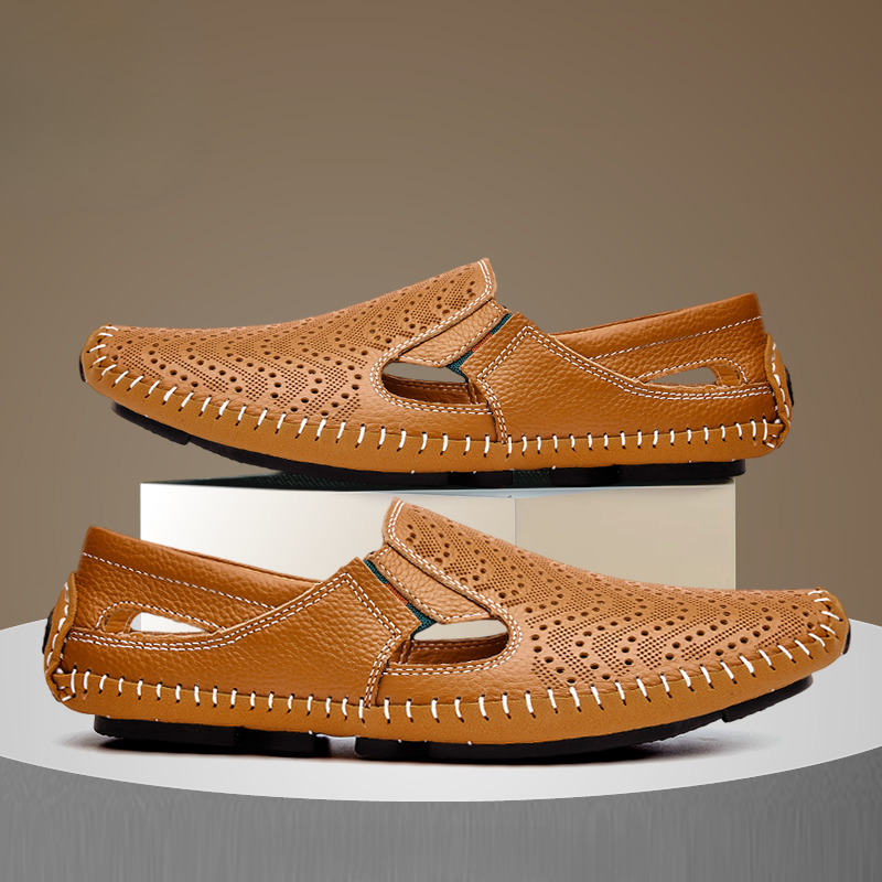 Akiva - Sandale en cuir confortable