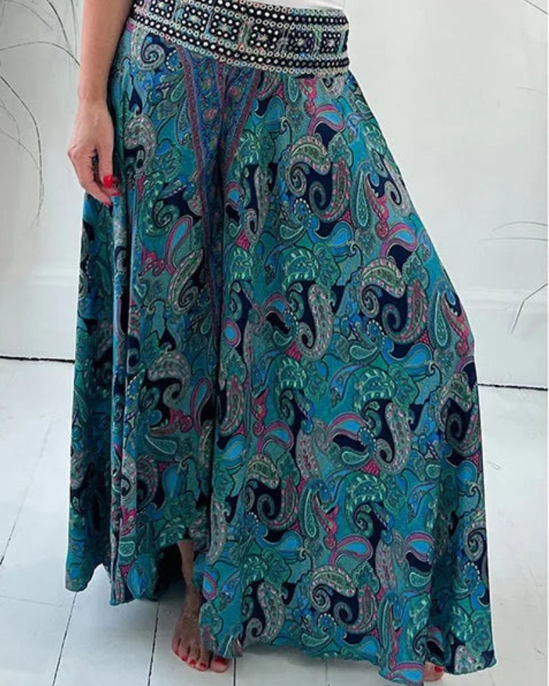 AIRES - PANTALON BOHO FLUIDE