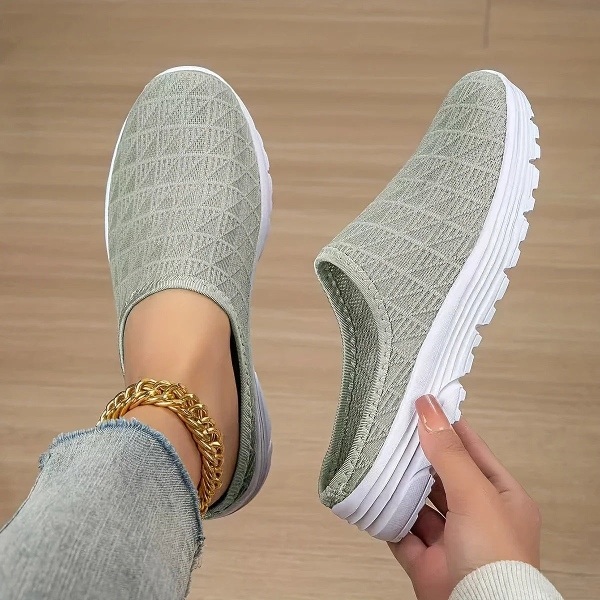 Brunilda - Breathable Flat Slipper