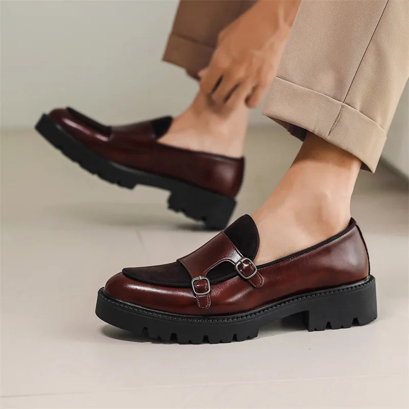 Aharon - Mocassin en cuir véritable respirant