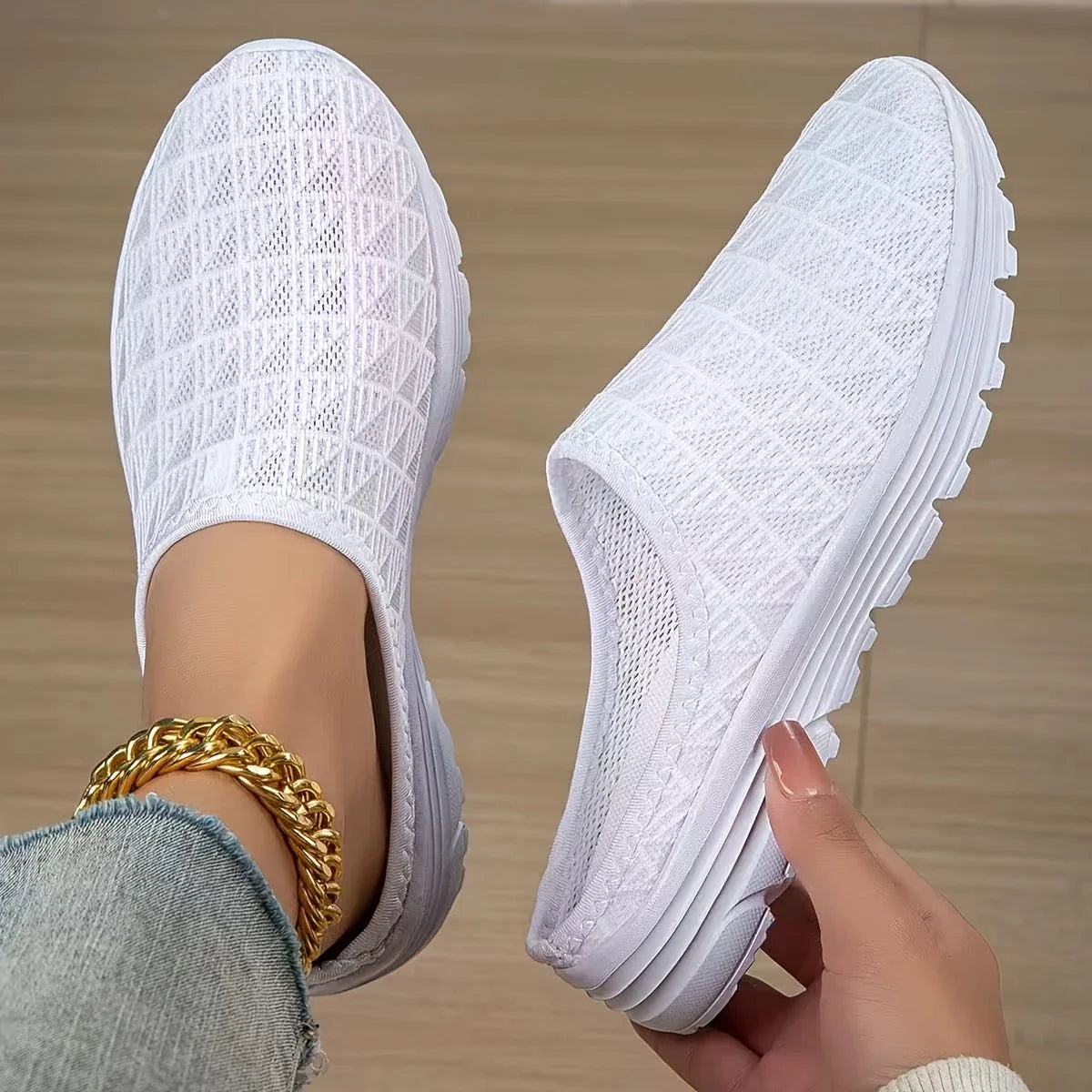 Brunilda - Breathable Flat Slipper