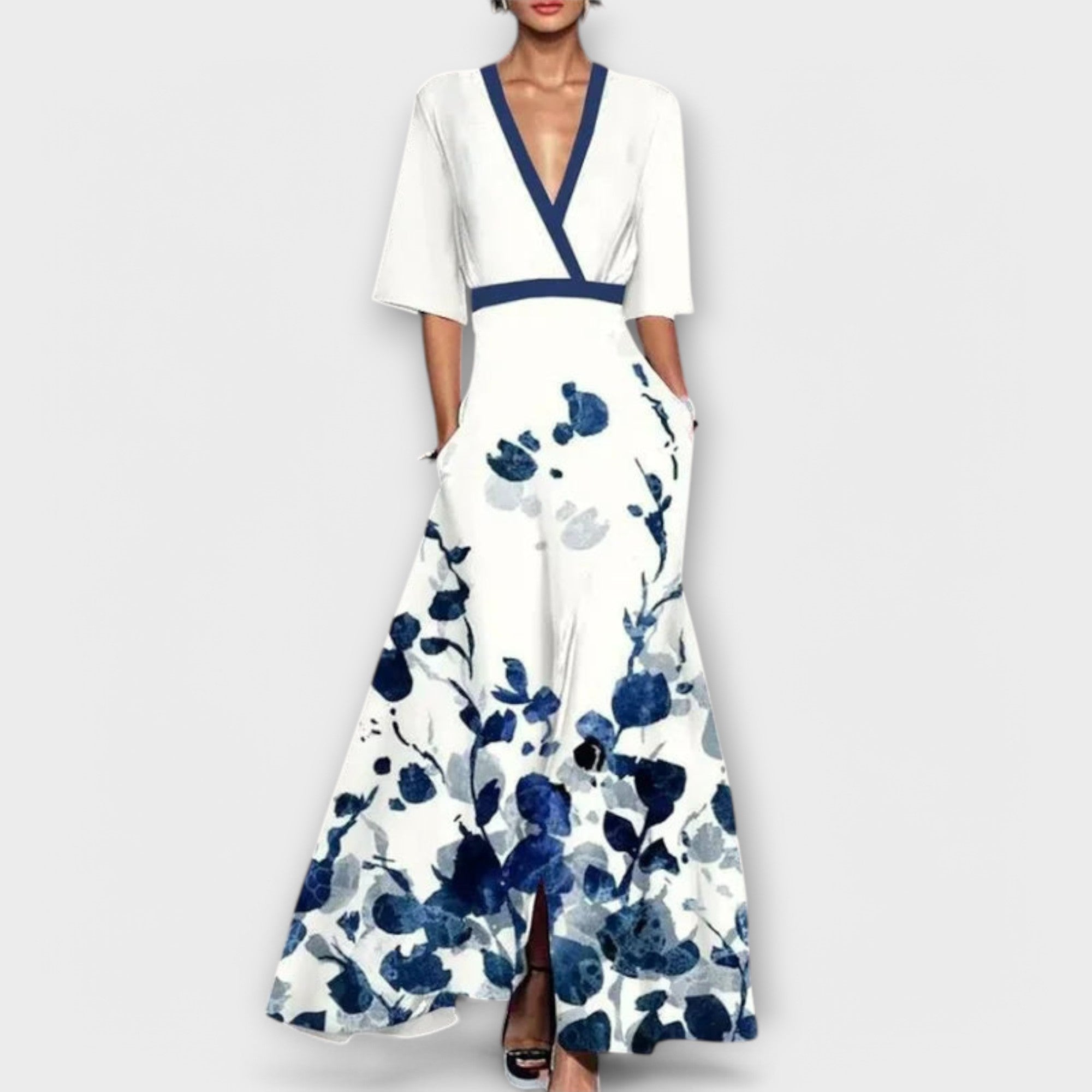 ATELIER ÉLÉGANCE | ROBE À MOTIF POUR FEMME