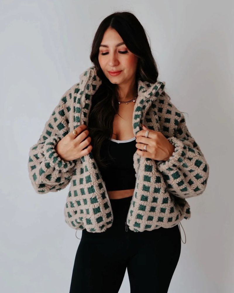 AISARE - FUZZY SHERPA JACKET
