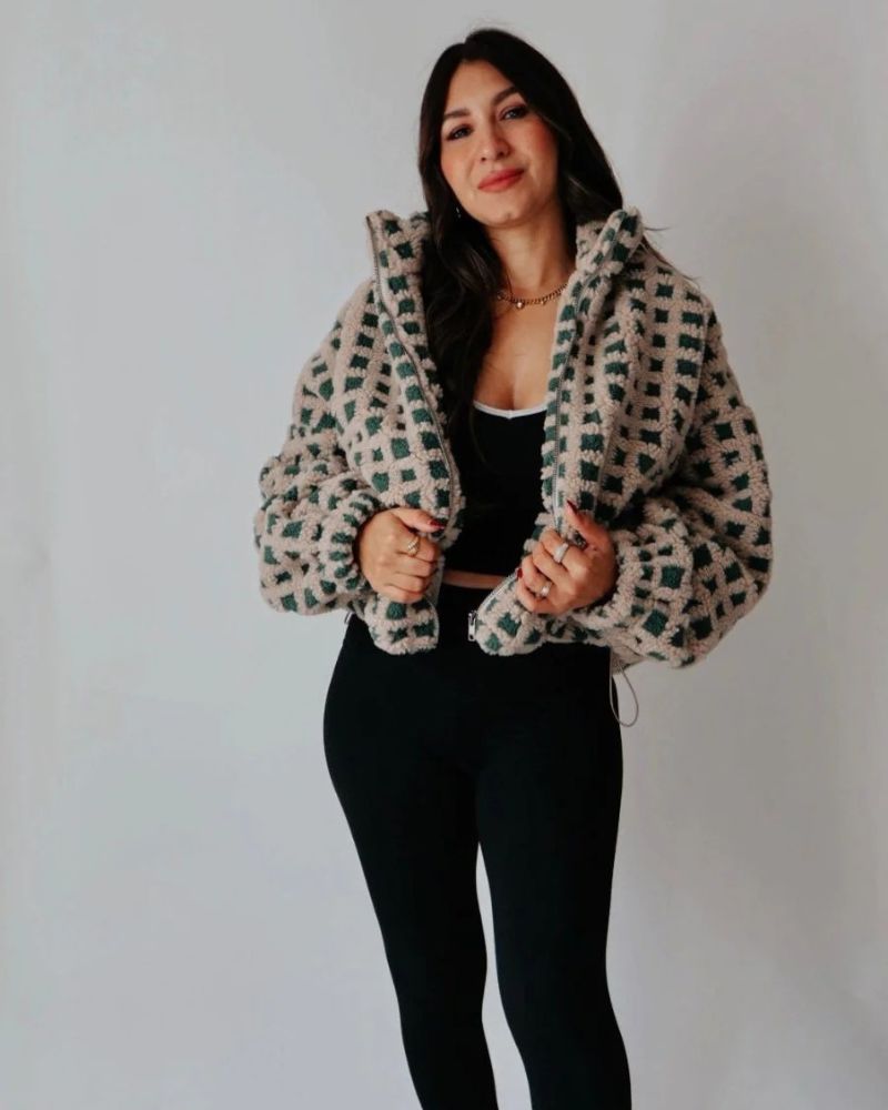 AISARE - FUZZY SHERPA JACKET