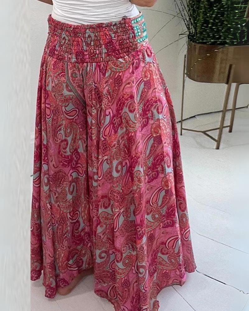 AIRES - PANTALON BOHO FLUIDE