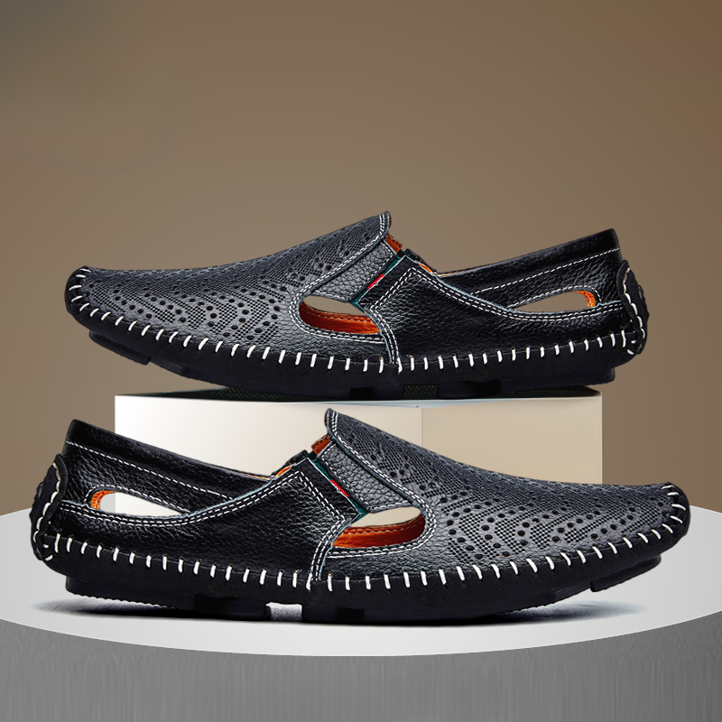 Akiva - Sandale en cuir confortable