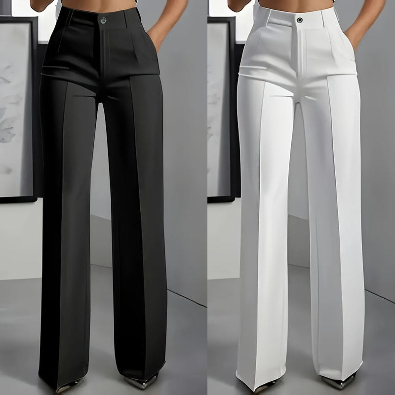 Lerin™ - Pantalon Taille Haute Élégant - Style Intemporel & Épuisé Rapidement