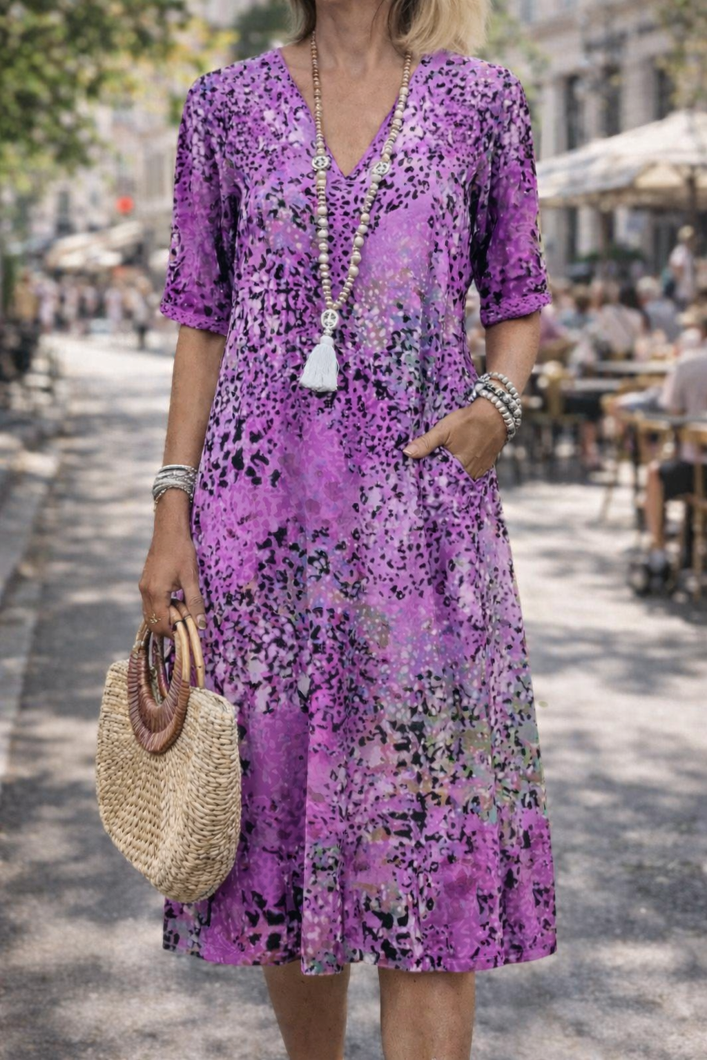 ATELIER ÉLÉGANCE | ROBE DE PRINTEMPS  POUR FEMME