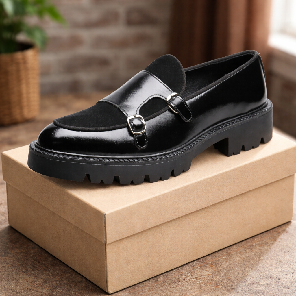 Aharon - Mocassin en cuir véritable respirant