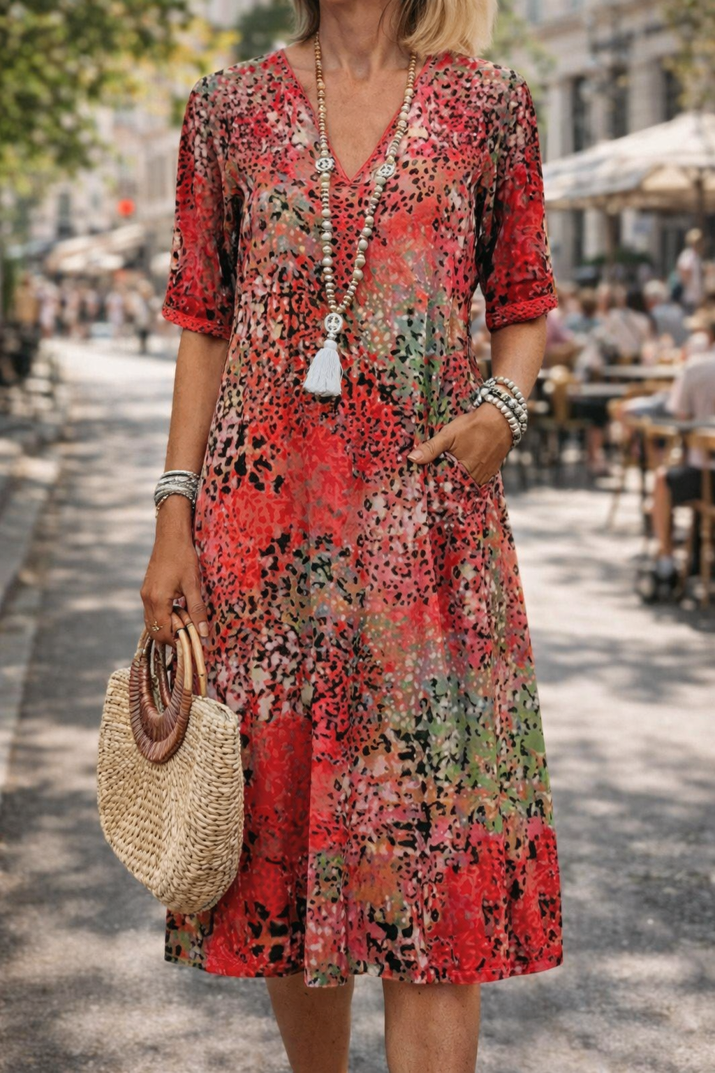 ATELIER ÉLÉGANCE | ROBE DE PRINTEMPS  POUR FEMME