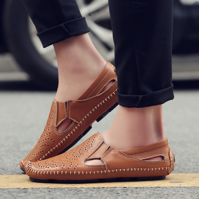 Akiva - Sandale en cuir confortable