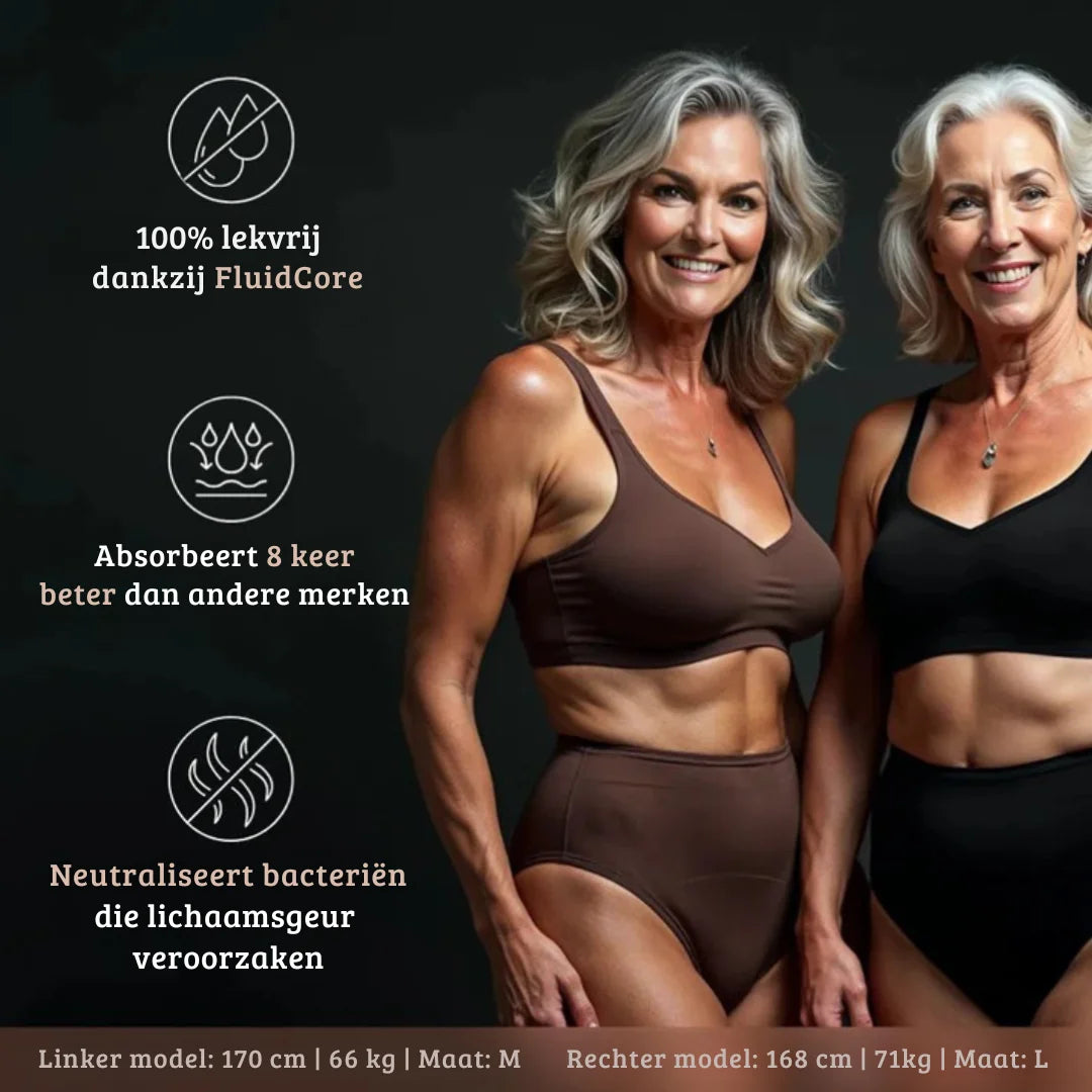 Vera™ – Lekvrij Ondergoed | 5-pack