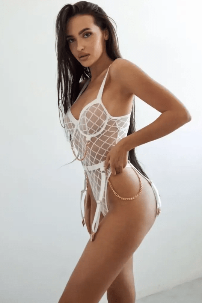 Body pour femme - WILD Blanc