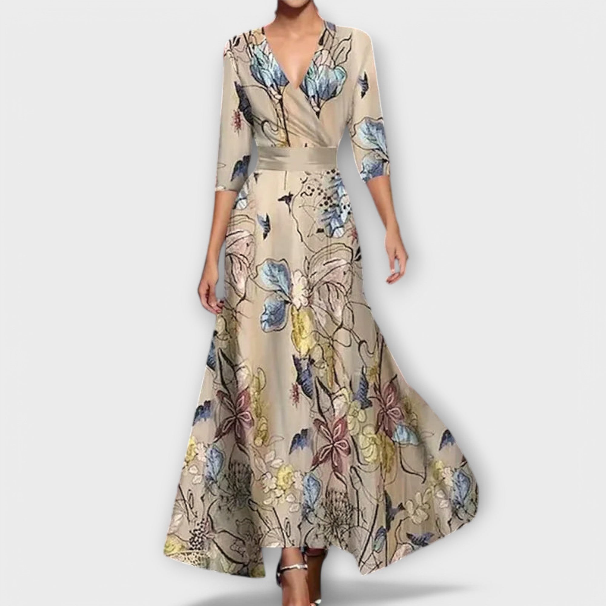 ATELIER ÉLÉGANCE | ROBE À MOTIF POUR FEMME