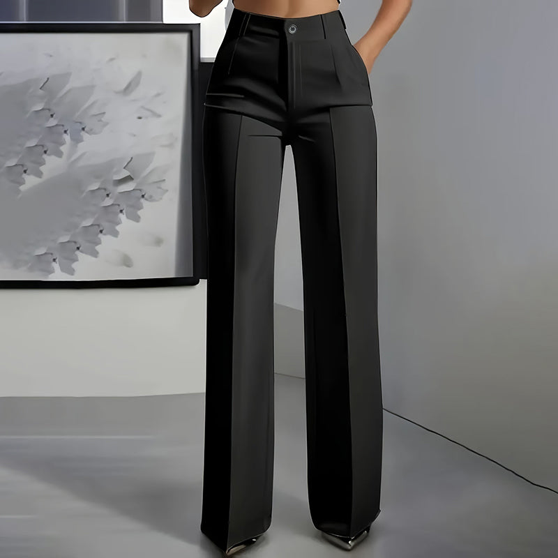 Lerin™ - Pantalon Taille Haute Élégant - Style Intemporel & Épuisé Rapidement