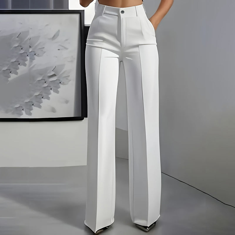 Lerin™ - Pantalon Taille Haute Élégant - Style Intemporel & Épuisé Rapidement